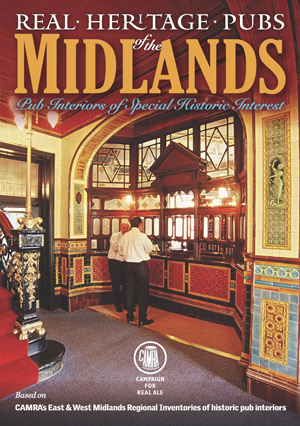 heritage pubs book cover showing interesting victorian ornate tiled pub interior