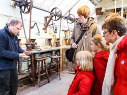 visitors at the museum of the jewellery quarter